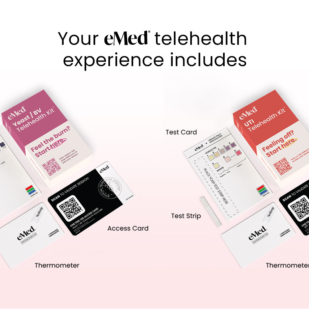 eMed: Easy At-Home Testing & Telehealth for Vaginal Infections