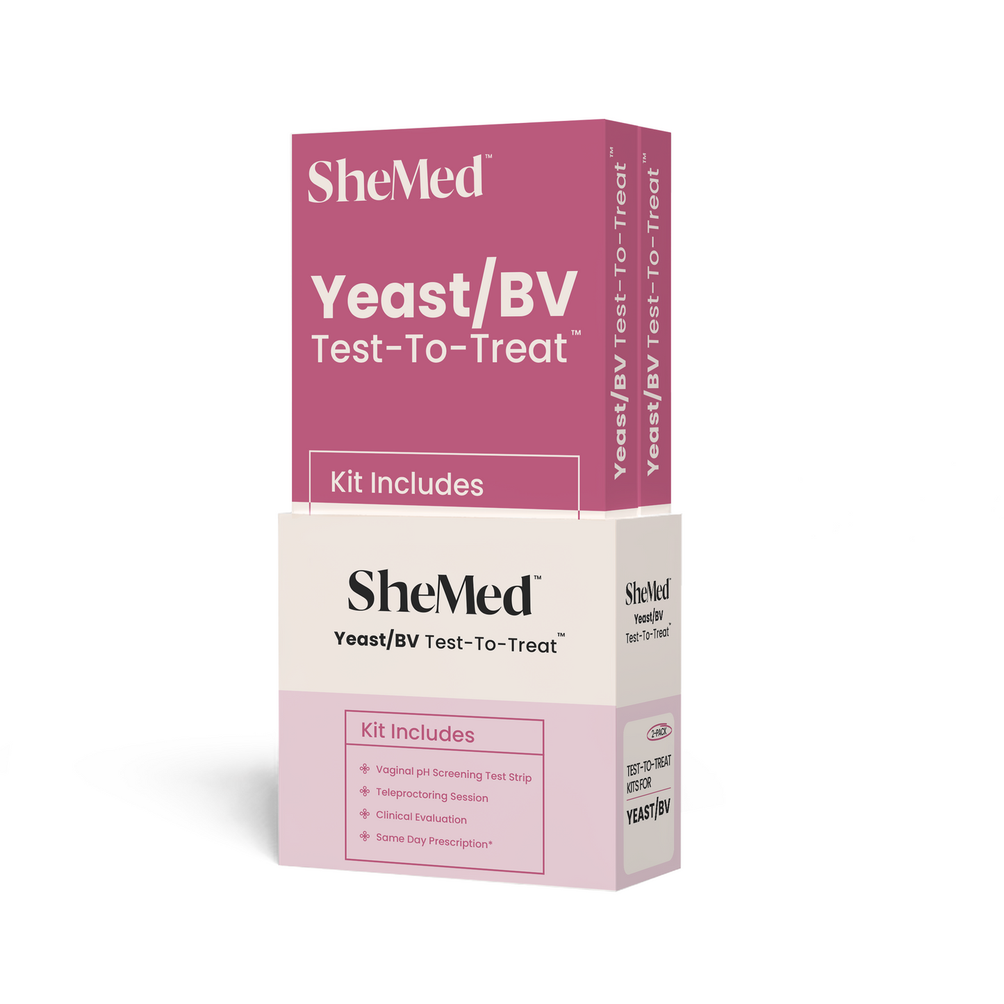 
                  
                    SheMed’s Test-To-Treat® 2-Pack Yeast Infection Kit
                  
                