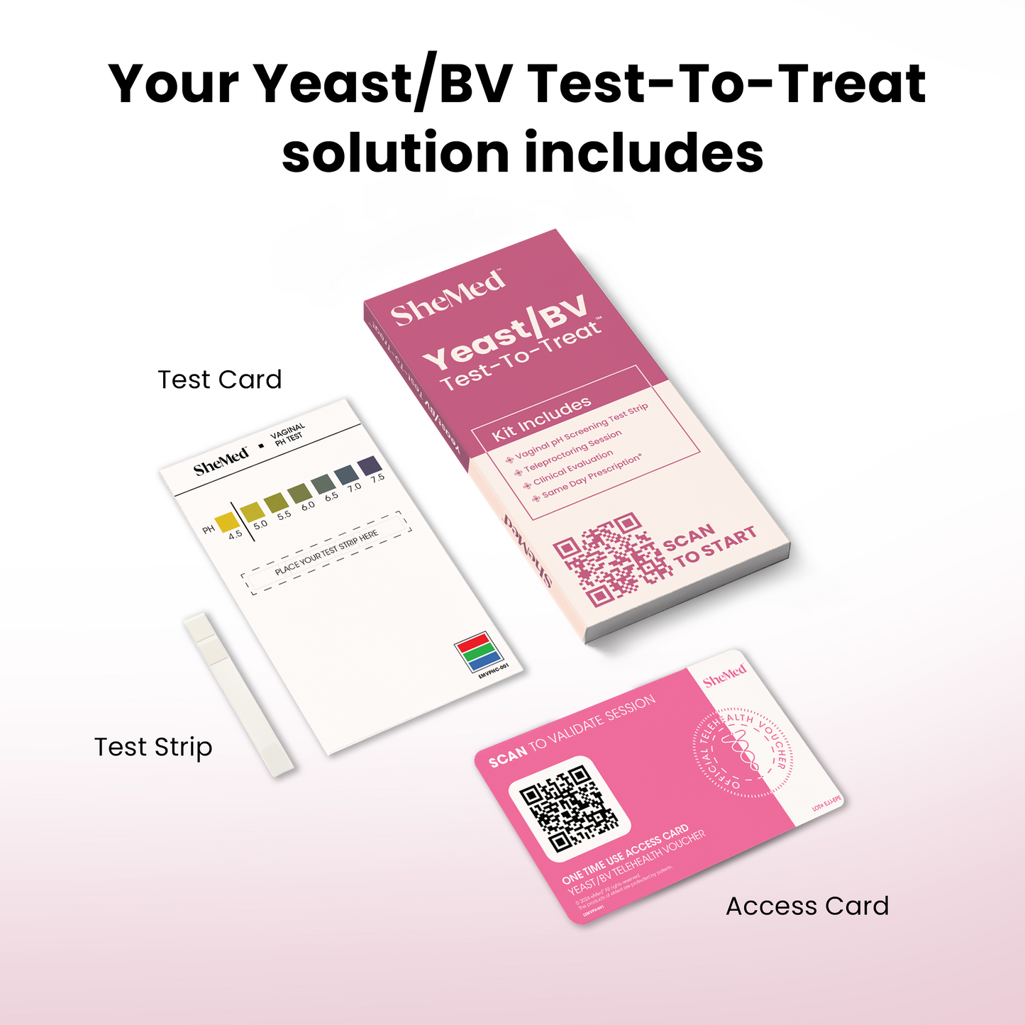 
                  
                    SheMed’s Test-To-Treat® 2-Pack Yeast Infection Kit
                  
                