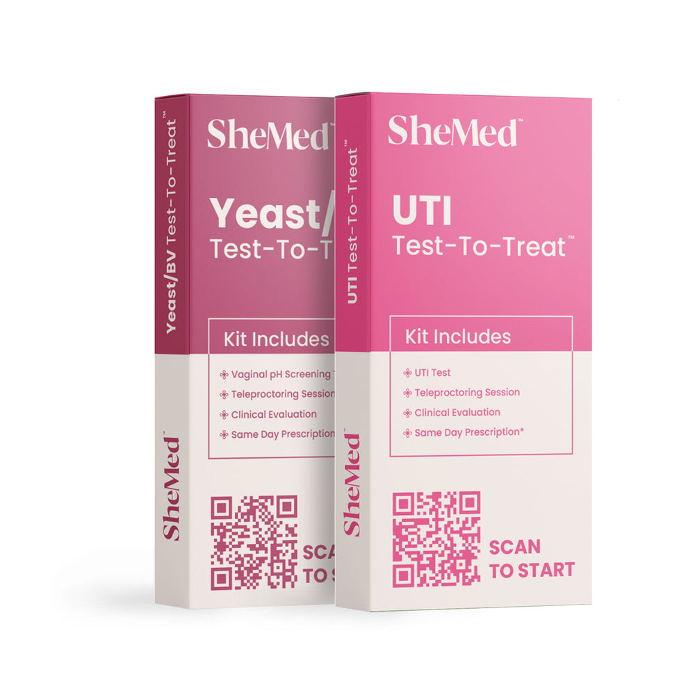 
                  
                    SheMed’s Women’s Health Test-To-Treat® Bundle 4-Pack
                  
                